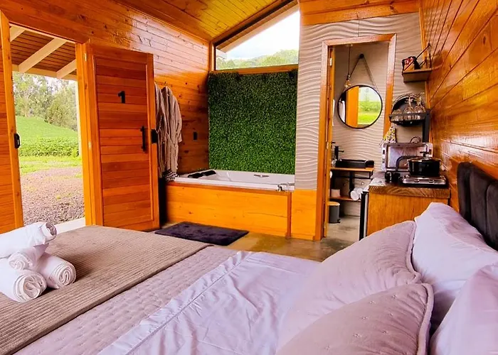 Sand River - Cabanas Com Romanticas Hidromassagem Entre Urubici E Urupema